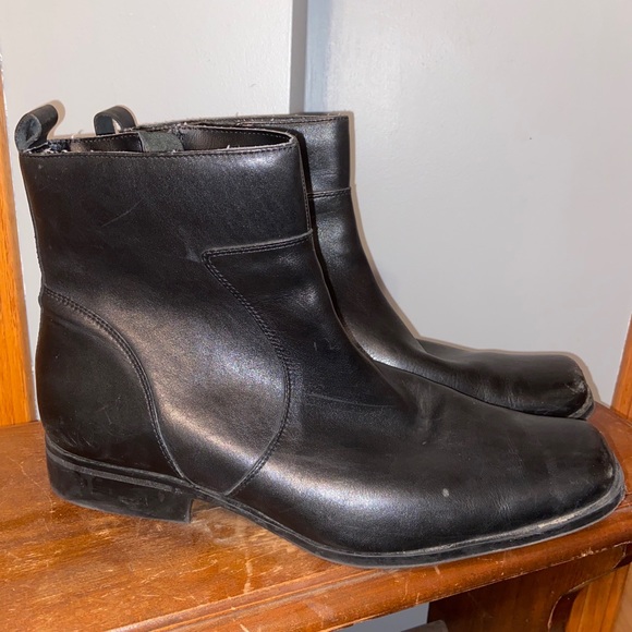 Rockport Shoes Rockport Toloni K7048 Mens Dress Casual Black Side